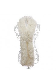 Scarves Feather/Fur White/ Gray/ Purple Party/Evening