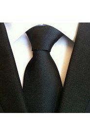 Men Wedding Cocktail Necktie At Work Black Tie