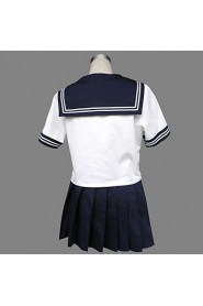 Royal Blue Jazz Wool Sailor School Uniform