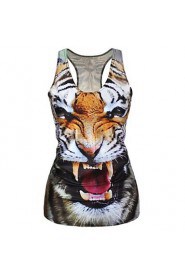 Wild Tiger Tank Top Dress Night Club Sexy Uniform