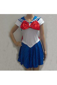 Sailor Moon Blue and White Spandex Sailor Uniform (One Size)