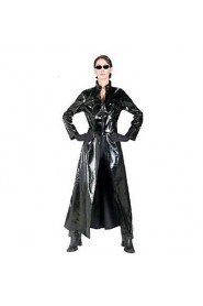 The Matrix Lady Black PU Leather Sexy Uniform