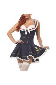 Sexy Sailor Uniform Fancy Halloween Costume (2Pieces)