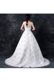 Ball Gown Scoop Tulle,Lace Wedding Dress