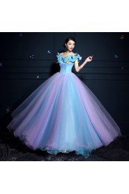 Ball Gown Off-the-shoulder Tulle Quinceanera Dress