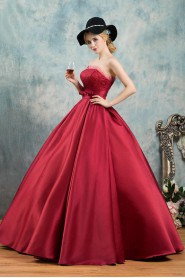 Ball Gown Strapless Prom / Evening Dress