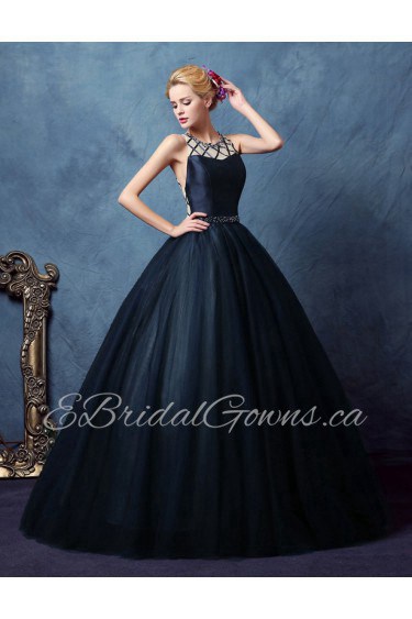 Ball Gown Jewel Tulle Quinceanera Dress