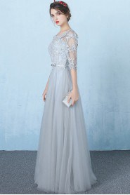Sheath / Column Scoop Prom / Evening Dress