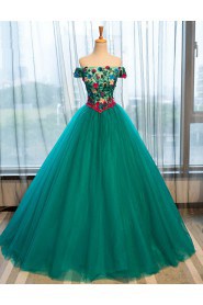 Ball Gown Off-the-shoulder Evening / Prom Dress