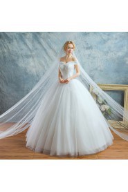 Ball Gown Off-the-shoulder Wedding Dress