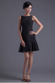 Chiffon Jewel Sheath Dress