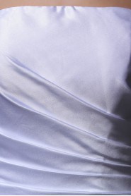 Taffeta Strapless Floor Length A-Line Dress with Ruffle
