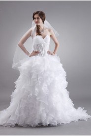 Organza Sweetheart Ball Gown 