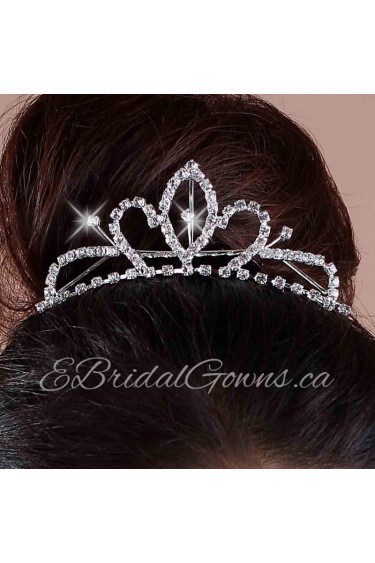 Alloy Wedding Headpiece With Rhinestone
