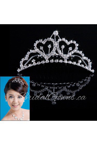 Alloy Wedding Headpiece With Rhinestone