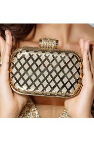 Metal And Leatherette Wedding/Special Occasion Clutches/Evening Handbags(More Colors)