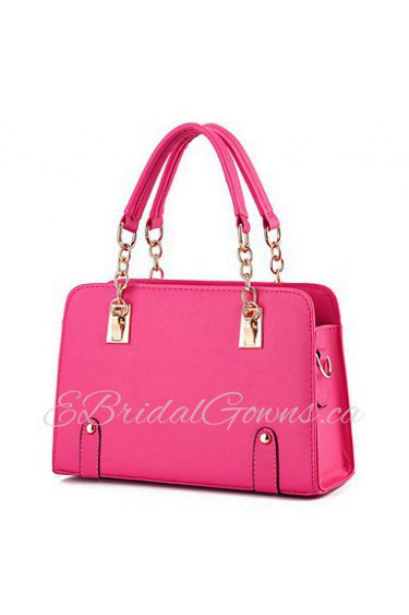 Women's Fashion PU Messenger Shoulder Bag/Totes