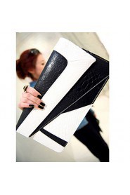 Women's Black&white Spring season Print Clutch