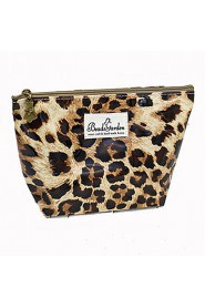 Women PU Casual Cosmetic Bag Animal Print 18.5cm*10cm*7.5cm