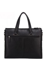 Briefcase High end Genuine Leather Men Business Handbag Vintage Top Layer Cowhide Messenger Shoulder Bag