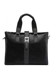 Men Briefcase High end Genuine Leather Men Business Handbag Vintage Top Layer Cowhide Shoulder Bags