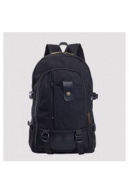 Men Canvas Bucket Backpack Brown / Black / Khaki