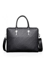 Men PU Formal / Sports / Casual / Event/Party / Outdoor / Office & Career / Shopping Shoulder Bag Blue / Black