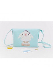 Women Casual Canvas Shoulder Bag White / Pink / Blue