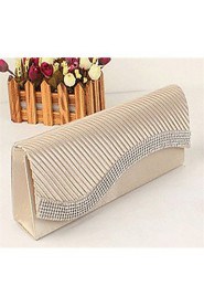 Women Event/Party Silk Clasp Lock Evening Bag