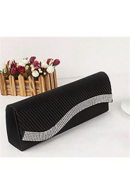 Women Event/Party Silk Clasp Lock Evening Bag