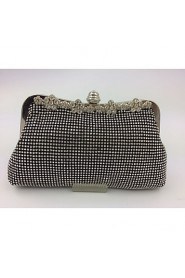 Women Other Leather Type Minaudiere Evening Bag Gold / Silver / Black
