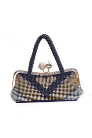 Women PU Baguette Clutch / Evening Bag Multi color