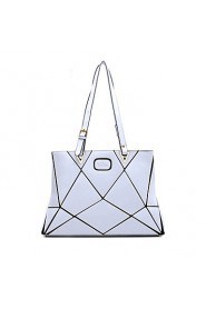 Women Casual / Office & Career / Shopping PU Tote White / Black / Khaki