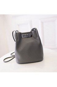 Women Casual/Outdoor PU Twist Lock Shoulder Bag