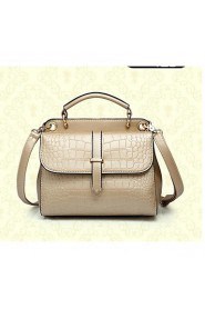Women PU Shopper Tote White / Blue / Gold / Red / Silver / Black