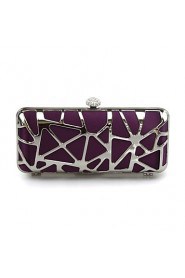 Handbag Silk Evening Handbags/Clutches With Metal Handtaschen