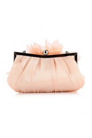 Women's Event/Party / Wedding / Evening Bag Satin Roses Delicate Handbag