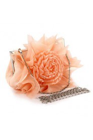 Women's Event/Party / Wedding / Evening Bag Satin Roses Delicate Handbag