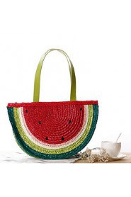 Women Casual Straw Tote Multi color