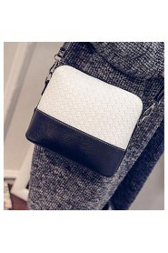 Women PU Baguette Shoulder Bag White / Gold / Silver / Gray / Black