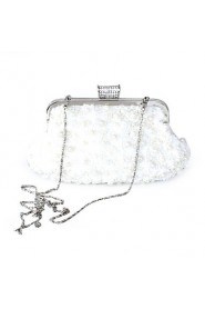 Lace Shell With Beading Evening Handbags/ Clutches More Colors Available