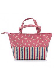 Women Casual Canvas Tote Green / Red