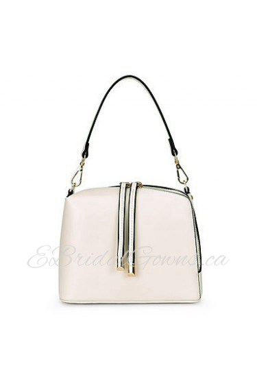 Women PU Shell Shoulder Bag / Satchel White / Pink / Black