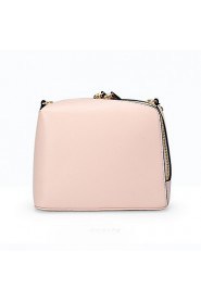Women PU Shell Shoulder Bag / Satchel White / Pink / Black