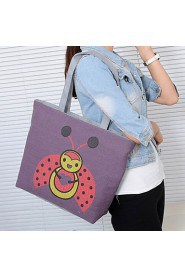Fashion Women Canvas Shopper Shoulder Bag / Tote Multi color