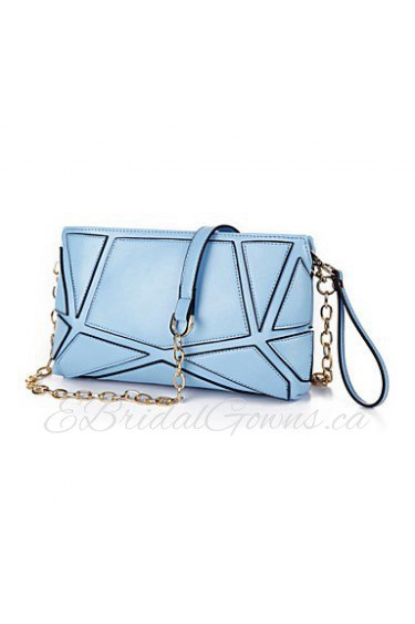 Women PU Baguette Shoulder Bag