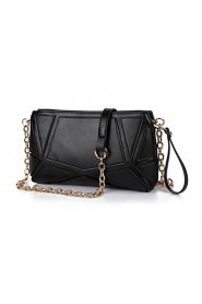 Women PU Baguette Shoulder Bag