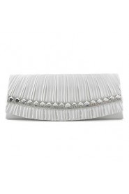 Silk Wedding/Special Occasion Clutches/Evening Handbags with Rhinestones (More Colors)