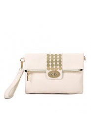 Women PU Baguette Shoulder Bag / Satchel White / Blue / Red / Black