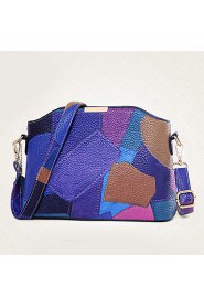 Women PU Shell Shoulder Bag / Satchel Purple / Blue / Orange / Red / Gray